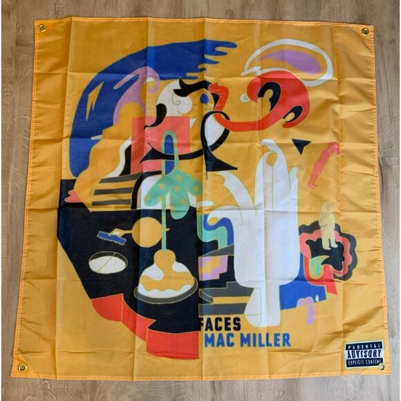 Wall Decor | Mac Miller Faces Rap Rapper Aesthetic Artsy Music Album ...